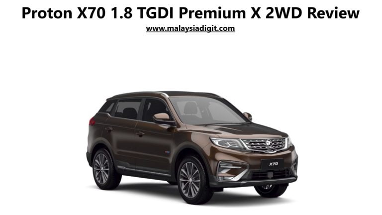 Proton X70 1.8 TGDI Premium X 2WD Review