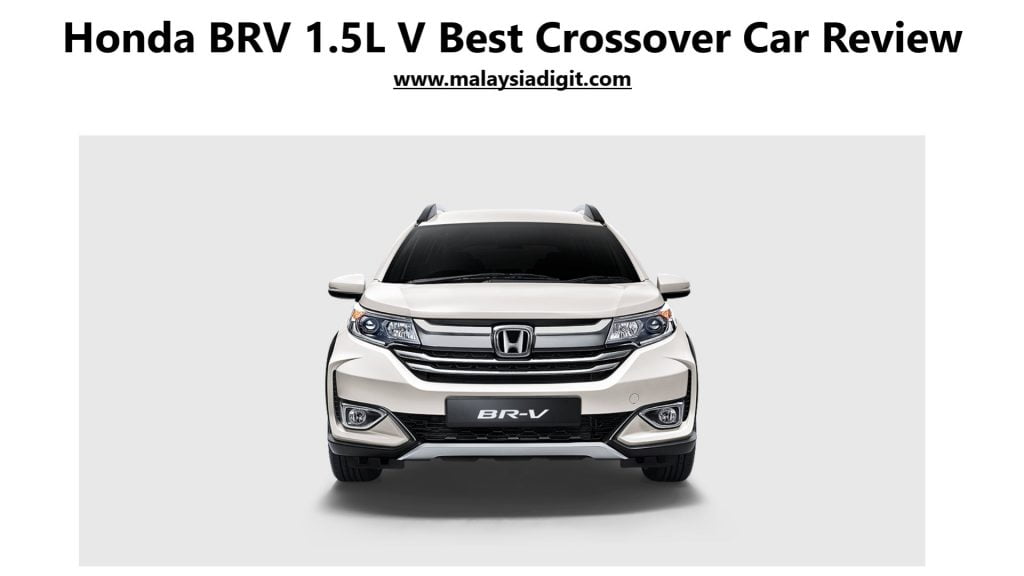 Honda BR-V 1.5L V Best Crossover Car Review