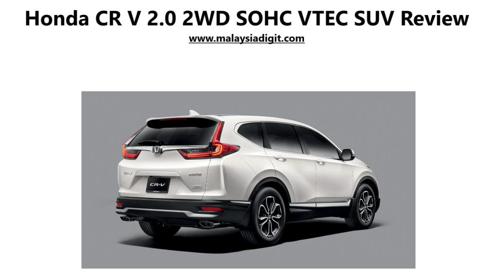 Honda CR-V 2.0 2WD SOHC VTEC SUV Review