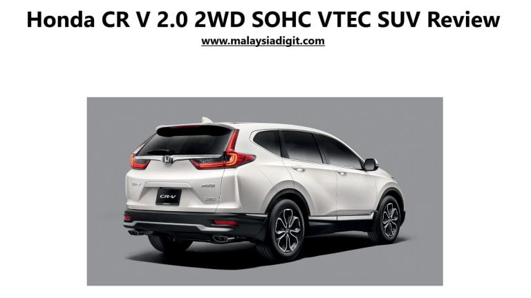 Honda CR V 2.0 2WD SOHC VTEC SUV Review