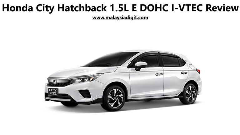 Honda City Hatchback 1.5L E DOHC I-VTEC Review