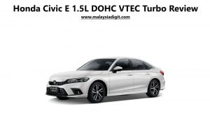 Honda Civic E 1.5L DOHC VTEC Turbo Review