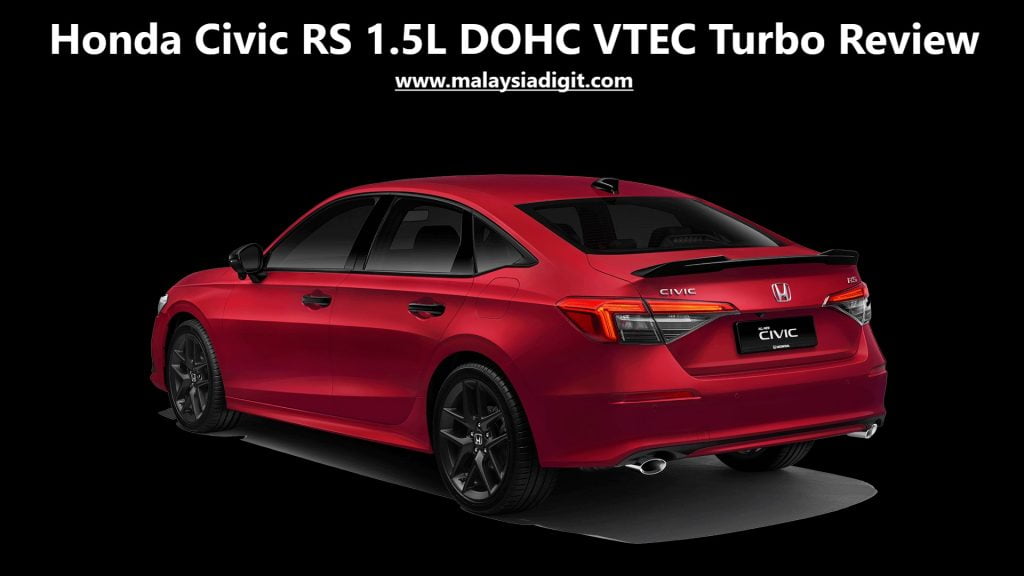 Honda Civic RS 1.5L DOHC VTEC Turbo Review