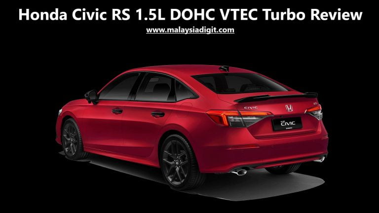 Honda Civic RS 1.5L DOHC VTEC Turbo Review