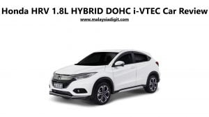 Honda HRV 1.8L HYBRID DOHC i-VTEC Car Review