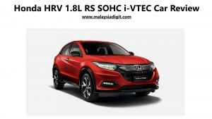 Honda HRV 1.8L RS SOHC i-VTEC Car Review