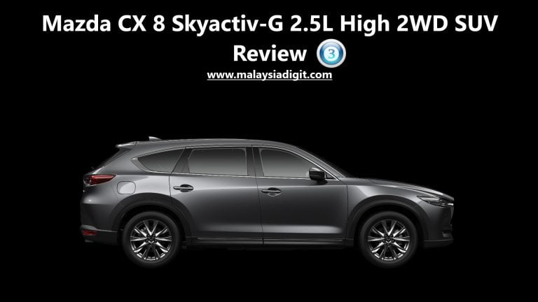 Mazda CX-8 Skyactiv-G 2.5L High 2WD SUV Review