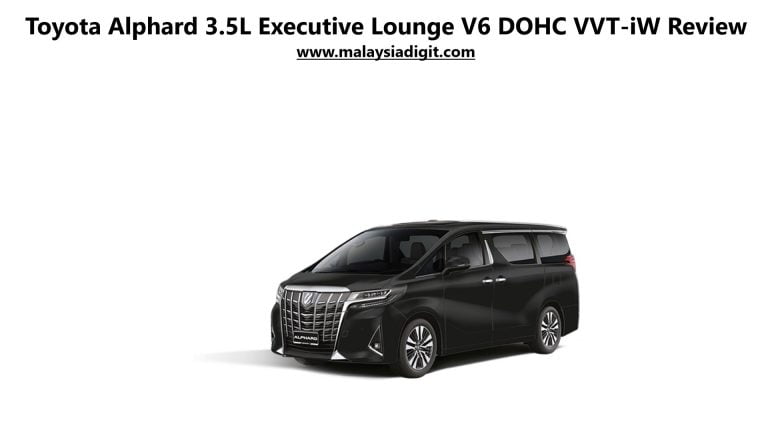 Toyota Alphard 3.5L Executive Lounge V6 DOHC VVT-iW Review