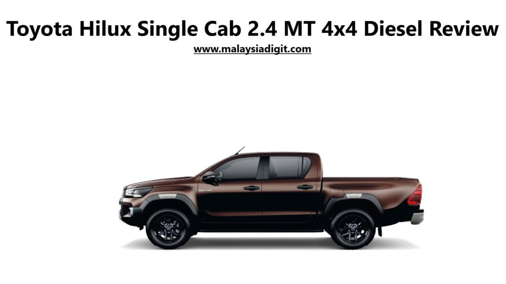 Toyota Hilux Single Cab 2.4 MT 4x4 Diesel Review