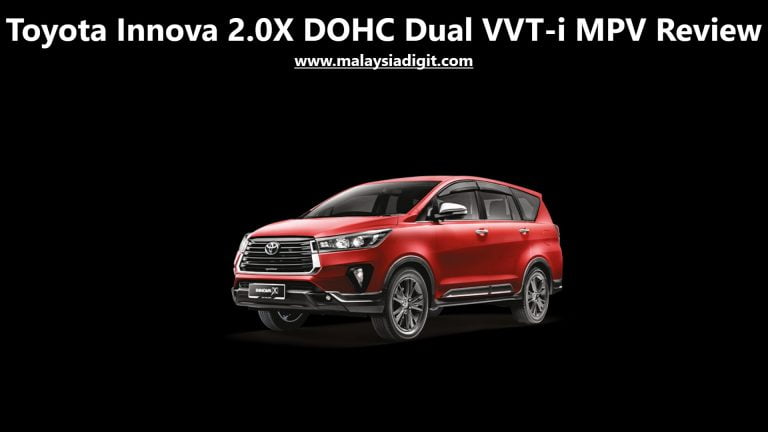 Toyota Innova 2.0X DOHC Dual VVT-i MPV Review