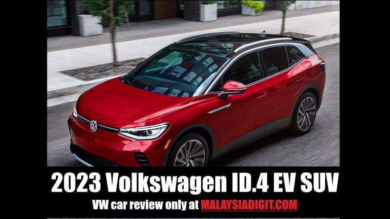 2023 Volkswagen ID.4 EV SUV VW car review