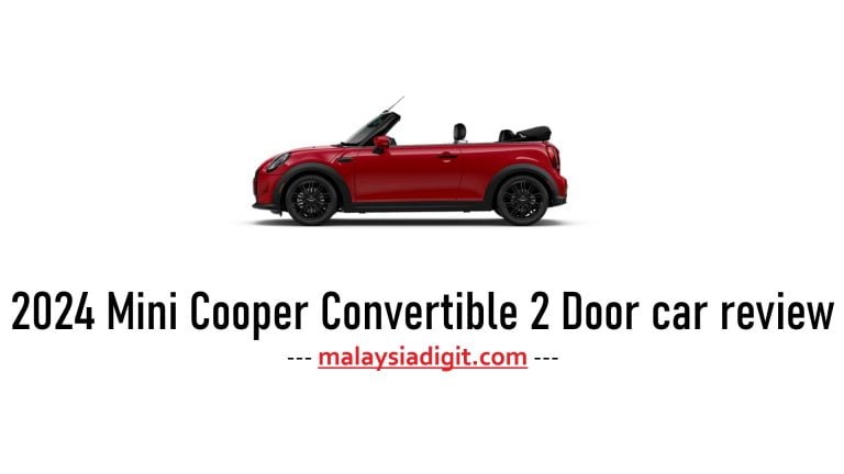 2024 Mini Cooper Convertible 2 Door car review