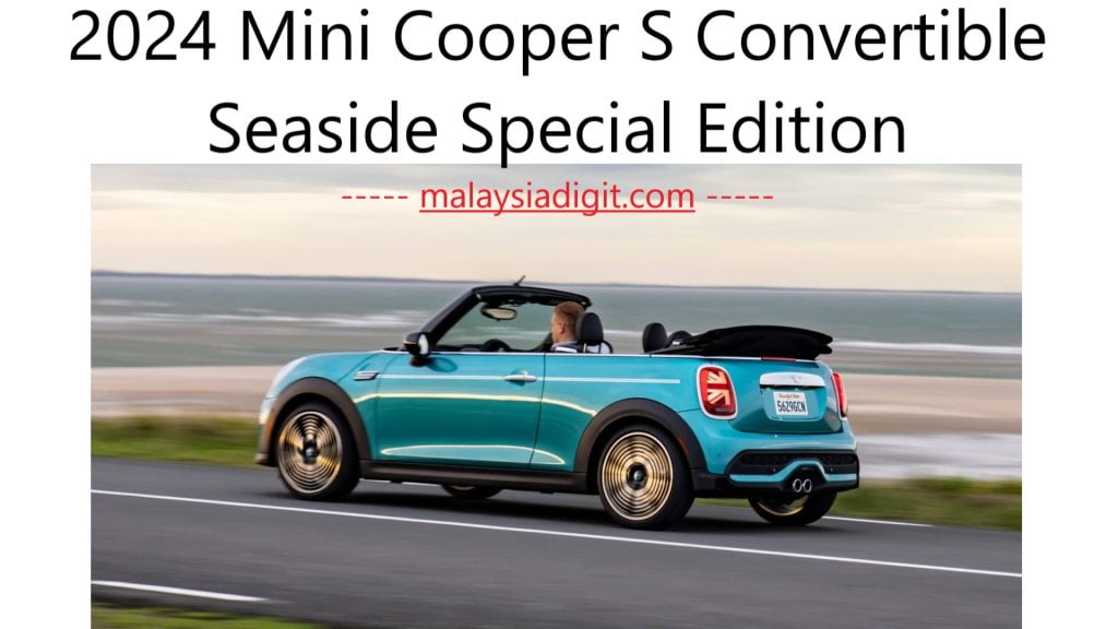 2024 Mini Cooper S Convertible Seaside Special Edition