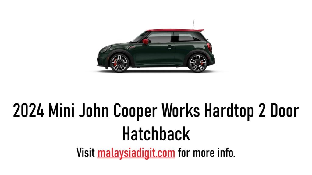 2024 Mini John Cooper Works Hardtop 2 Door Hatchback