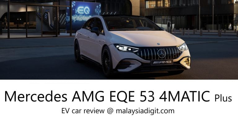 Mercedes AMG EQE 53 4MATIC Plus EV car review