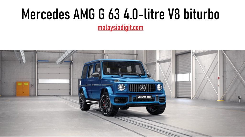 Mercedes AMG G 63 4.0-litre V8 biturbo