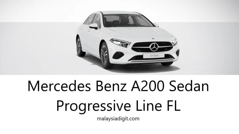 Mercedes Benz A200 Sedan Progressive Line FL