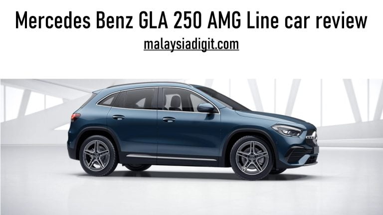 Mercedes Benz GLA 250 AMG Line car review