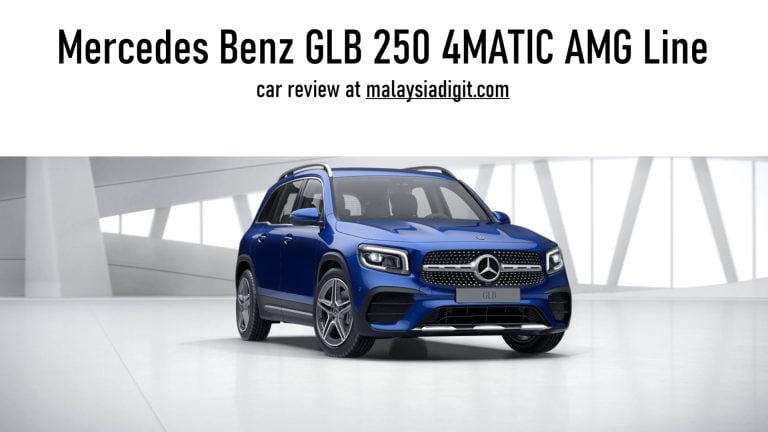 Mercedes Benz GLB 250 4MATIC AMG Line car review