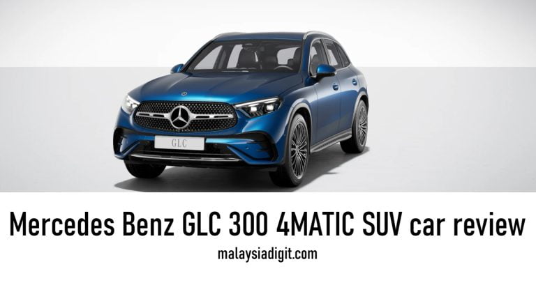 Mercedes Benz GLC 300 4MATIC SUV car review