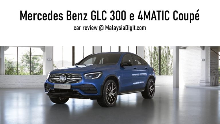 Mercedes Benz GLC 300 e 4MATIC Coupé car review