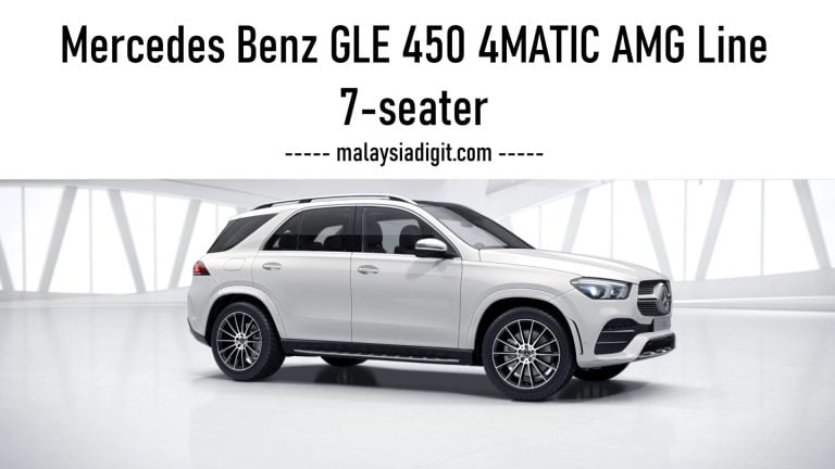 Mercedes Benz GLE 450 4MATIC AMG Line 7-seater