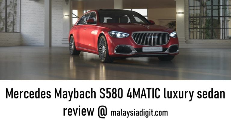 Mercedes Maybach S580 4MATIC luxury sedan review