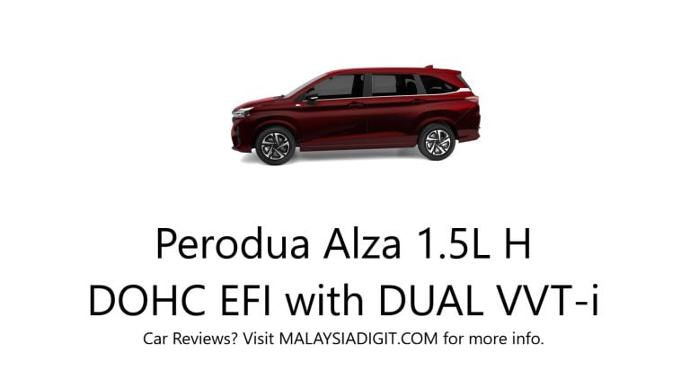 Perodua Alza 1.5L H DOHC EFI with DUAL VVT-i