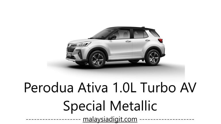 Perodua Ativa 1.0L Turbo AV Special Metallic