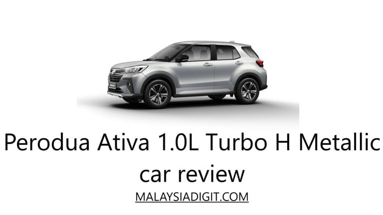 Perodua Ativa 1.0L Turbo H Metallic car review