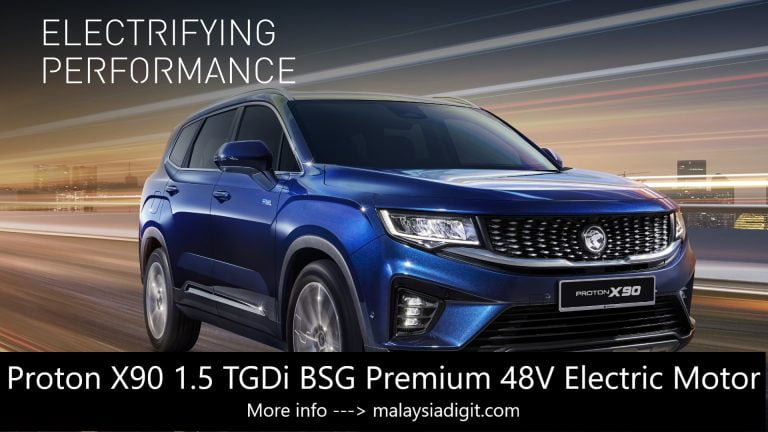 Proton X90 1.5 TGDi BSG Premium 48V Electric Motor