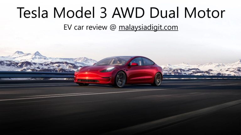 Tesla Model 3 AWD Dual Motor EV car review