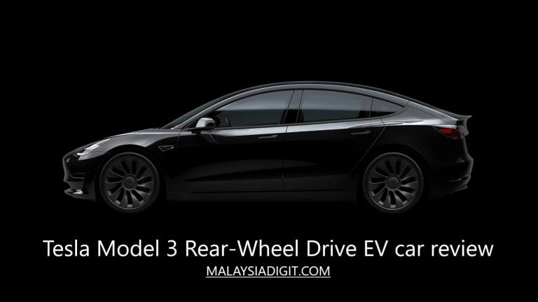 Tesla Model 3 Rear-Wheel Drive EV car review