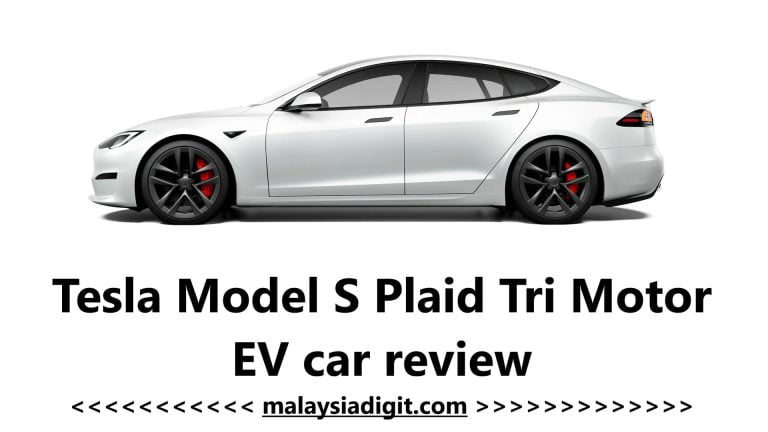 Tesla Model S Plaid Tri Motor EV car review