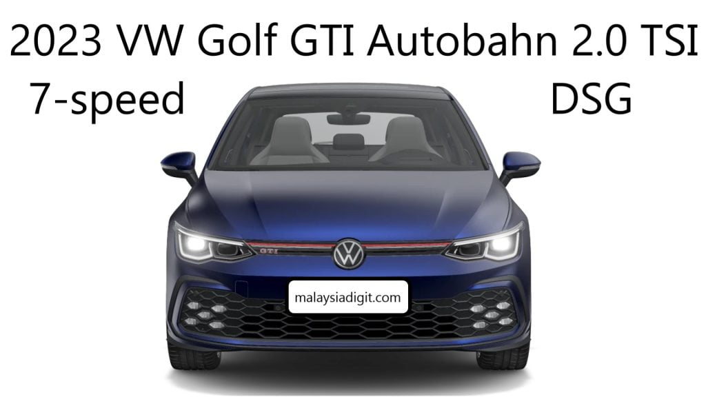 2023 VW Golf GTI Autobahn 2.0 TSI 7-speed DSG