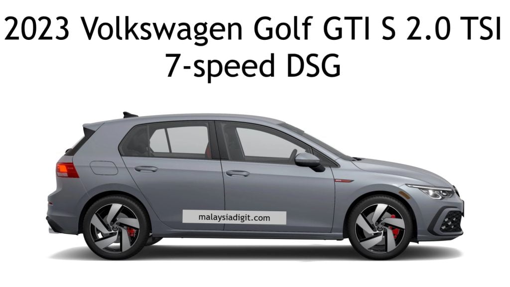 2023 Volkswagen Golf GTI S 2.0 TSI 7-speed DSG