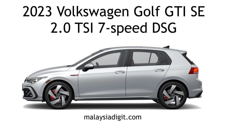 2023 Volkswagen Golf GTI SE 2.0 TSI 7-speed DSG - HOBBYFORTE.COM 1001 ...