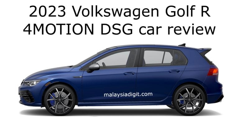 2023 Volkswagen Golf R 4MOTION DSG car review