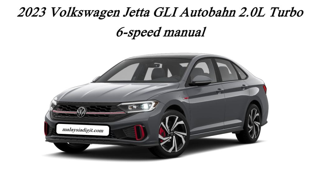 2023 Volkswagen Jetta GLI Autobahn 2.0L Turbo 6-speed manual