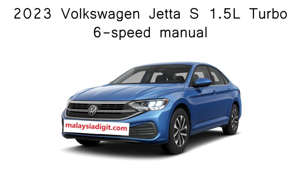 2023 Volkswagen Jetta S 1.5L Turbo 6-speed manual