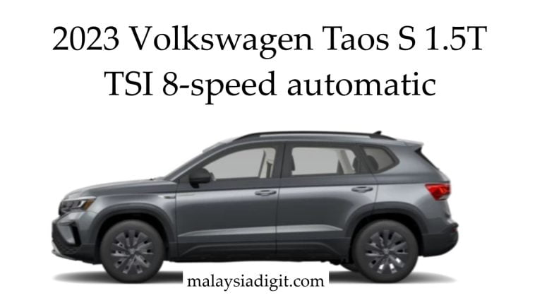 2023 Volkswagen Taos S 1.5T TSI 8-speed automatic