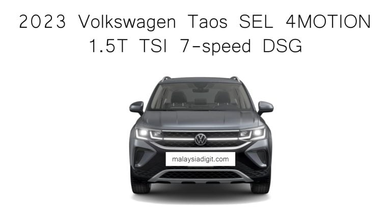 2023 Volkswagen Taos SEL 4MOTION 1.5T TSI 7-speed DSG