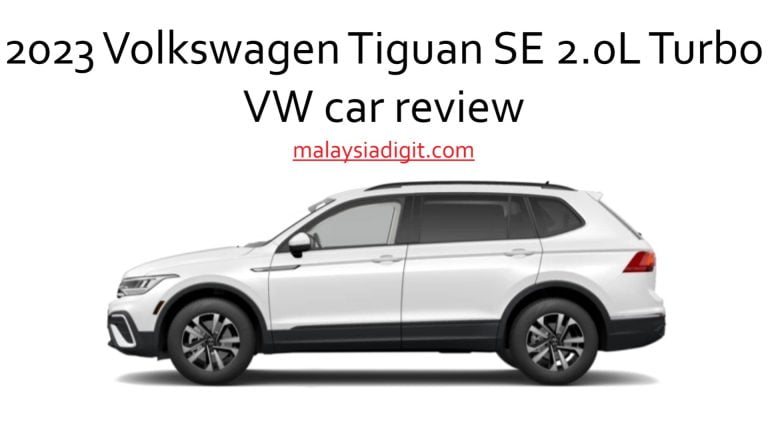 2023 Volkswagen Tiguan SE 2.0L Turbo VW car review