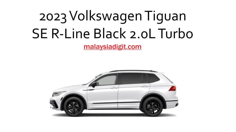 2023 Volkswagen Tiguan SE R-Line Black 2.0L Turbo