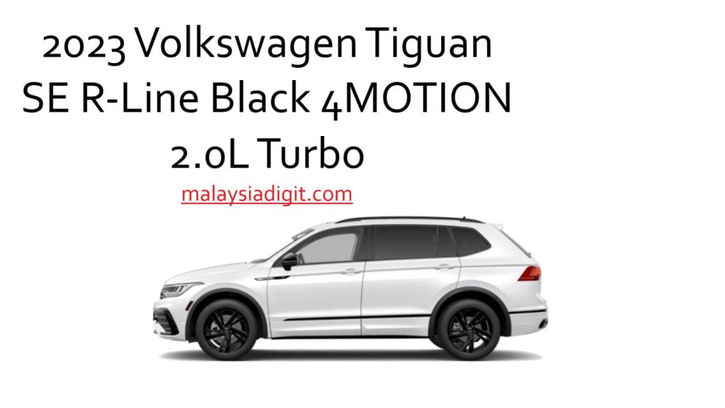 2023 Volkswagen Tiguan SE R-Line Black 4MOTION 2.0L Turbo