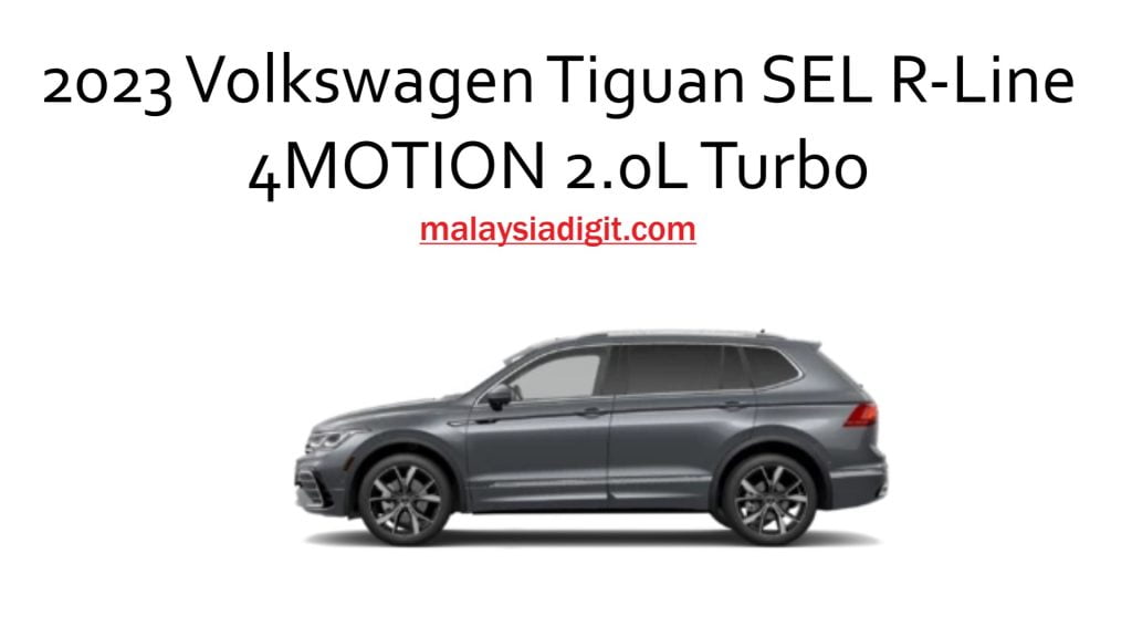 2023 Volkswagen Tiguan SEL R-Line 4MOTION 2.0L Turbo