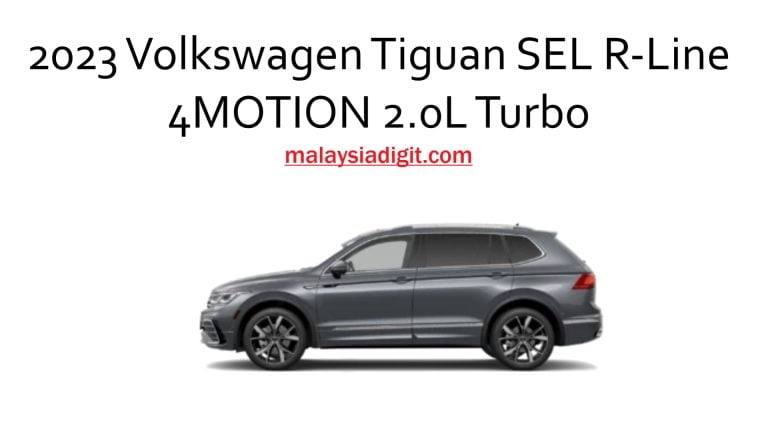 2023 Volkswagen Tiguan SEL R-Line 4MOTION 2.0L Turbo