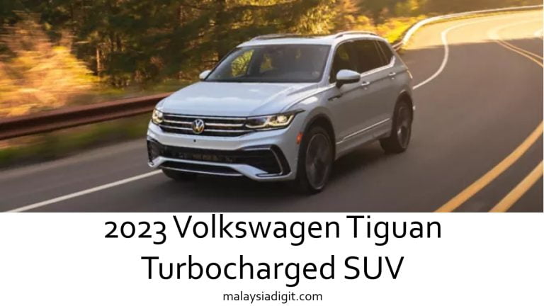 2023 Volkswagen Tiguan Turbocharged SUV from VW