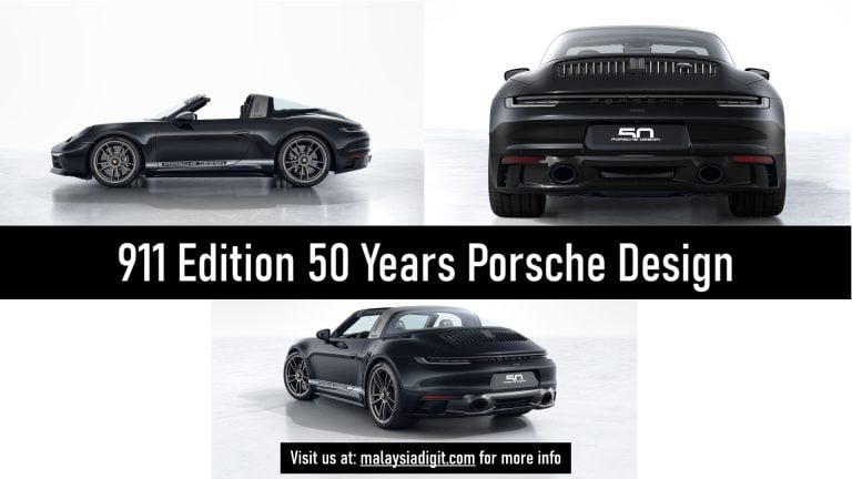 911 Edition 50 Years Porsche Design