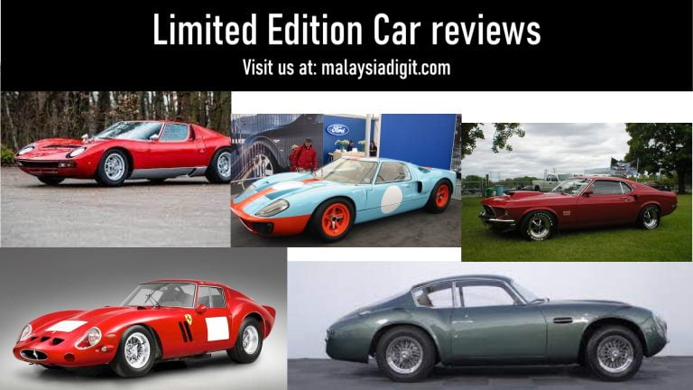 Limited Edition Car reviews